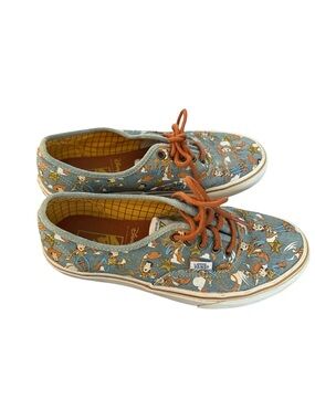 Vans Toy Story  Blue Cartoon-Print Sneakers with Woody
